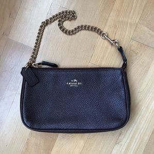 Coach large wristlet